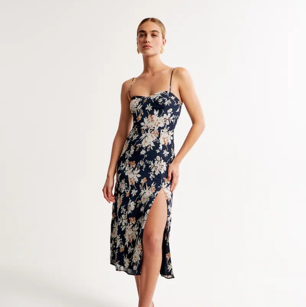 A&F Camille Midi Dress